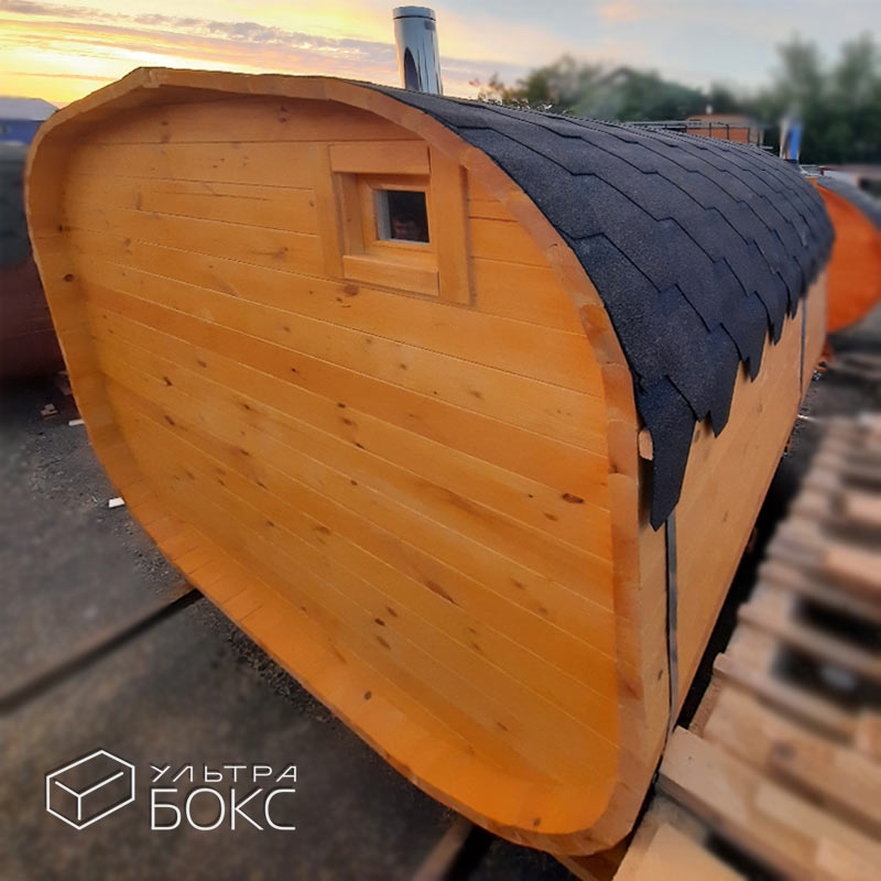 Квадро-баня дверь стеклянная 300 х 220 см +ДОПЫ: дверь внутри стеклянная, топка в предбаннике печь "Везувий Лава", Ель / Кедр — изображение 14